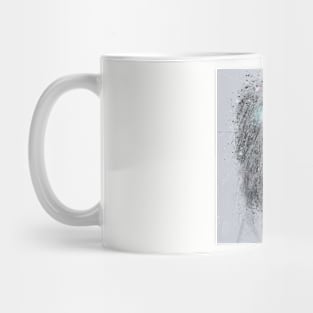 Woman face art Mug